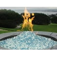 thumbnail image 2 of Dragon Glass 10 lb Blue Hawaii Landscape & Fire Pit Glass, 1/4", 2 of 7