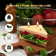 thumbnail image 5 of BLT Sandwich Realistic Food Vegetable Wax Candle, 5 of 8