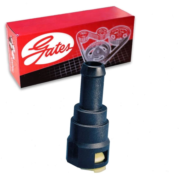 Gates Heater To Pipe-1 Quick-Lok HVAC Heater Hose Connector compatible with Pontiac Grand Am 3.4L V6 1999-2005