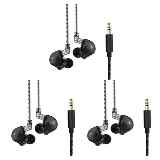 Auriculares desmontables Bearachild con cable Control de línea 0.75mm Estéreo portátil PC Laptop