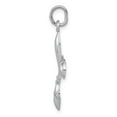 thumbnail image 2 of FB Jewels 14k White Gold Polished Fleur De Lis Charm, 2 of 4