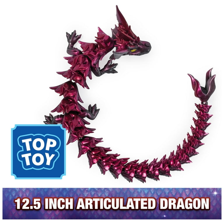 特撮 Dragon protein CrystaLynx Dragons, 12.5-inch Articulated Dragon Figure
