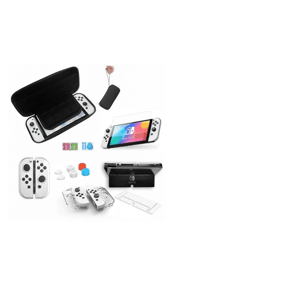Kit De Accesorios Malubero Estuche para Nintendo Switch Oled 16 en 1 Malu1172