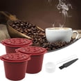 thumbnail image 4 of Cápsulas de café reutilizables con cepillo, accesorio para cafetería y bar. Estilo B Rojo, 4 of 9