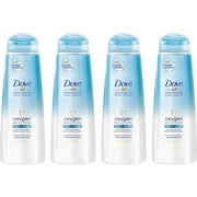 Dove Nutritive Solutions Oxygen Moisture Shampoo, 12 oz 4 ct