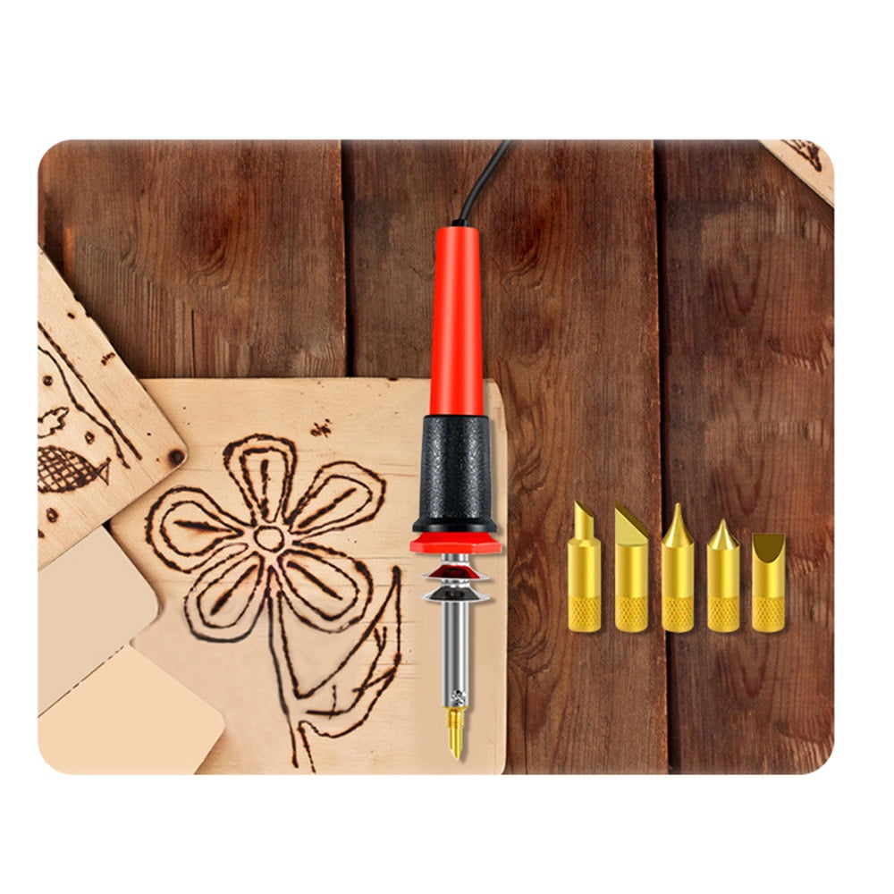 Niuelai Professional Heat Cutter Kit(16pcs),Hot Knife for Cutting & Carving  Foam Making Stencils and Cutting Vinyl & Plastic,Multipurpose