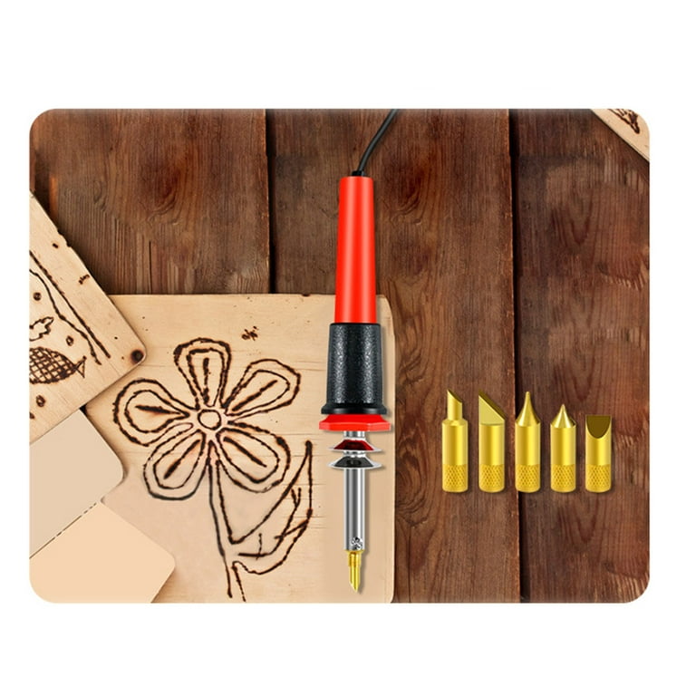 30Pcs Hot Knife Cutting Tool Heated Knife Stencil Cutter with Metal Stand  for Carving Multipurpose Plastic Vinyl US Plug - AliExpress