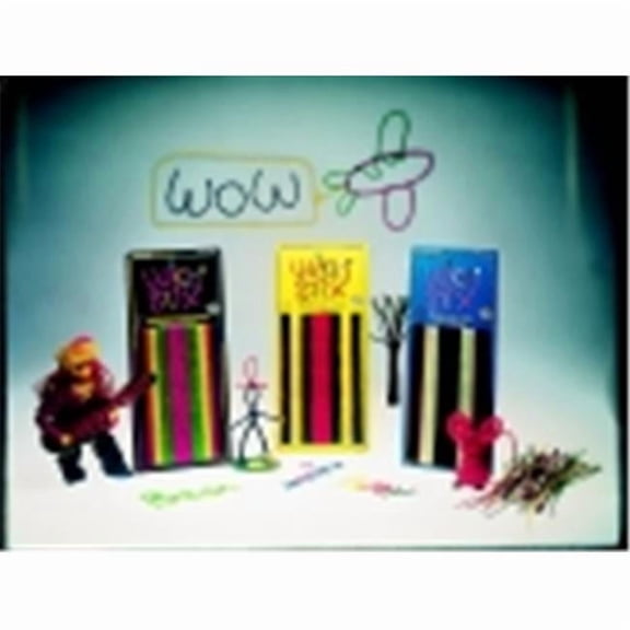 Wikki Stix Wax Set - Assorted Neon Colors, Set - 48