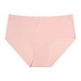 thumbnail image 5 of PEASKJP Culotte String Femme Contrôle du Ventre Nylon Doux Extensible Taille Haute, Rose m, 5 of 5