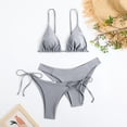 thumbnail image 2 of DGMIOCS Women's Tankini Set Bikini Set Grey XL, 2 of 7