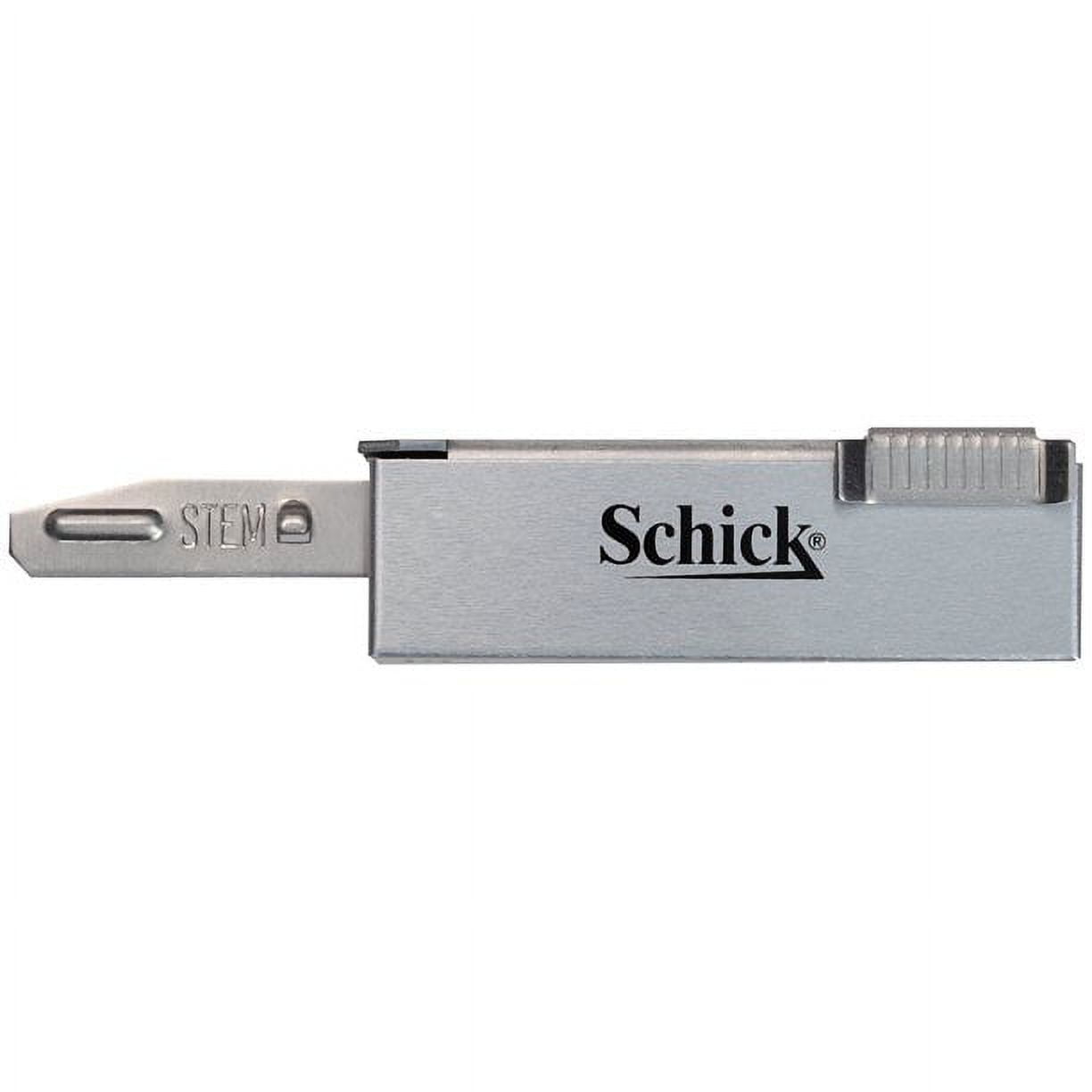 Schick Injector Blades, 7 Ct. Each (Pack of 4) + LA Cross Manicure 74858