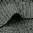 thumbnail image 6 of Aoochasliy Clearance Womens Tops Long Sleeve Shirts Spring Fall Deals Autumn and Winter Turtleneck Pullover Blouse Knitting Solid Tops Sweaters, 6 of 7