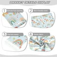 thumbnail image 2 of joogoo Girls' Leggings Rainbow Cartoon Cloud Yoga Pants 6T, 2 of 8