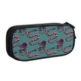 thumbnail image 2 of Vsdgher Snake And Rose Print Large Capacity Pencil Case Pouch with Zipper, Portable Aesthetic Big Capacity Pencil Cases Pen Office Travel Stationery Bag, 2 of 8