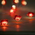 thumbnail image 6 of Northlight 20-Count Valentine's Day Heart and Arrow LED Fairy Lights, 6.25ft, Copper Wire, 6 of 10