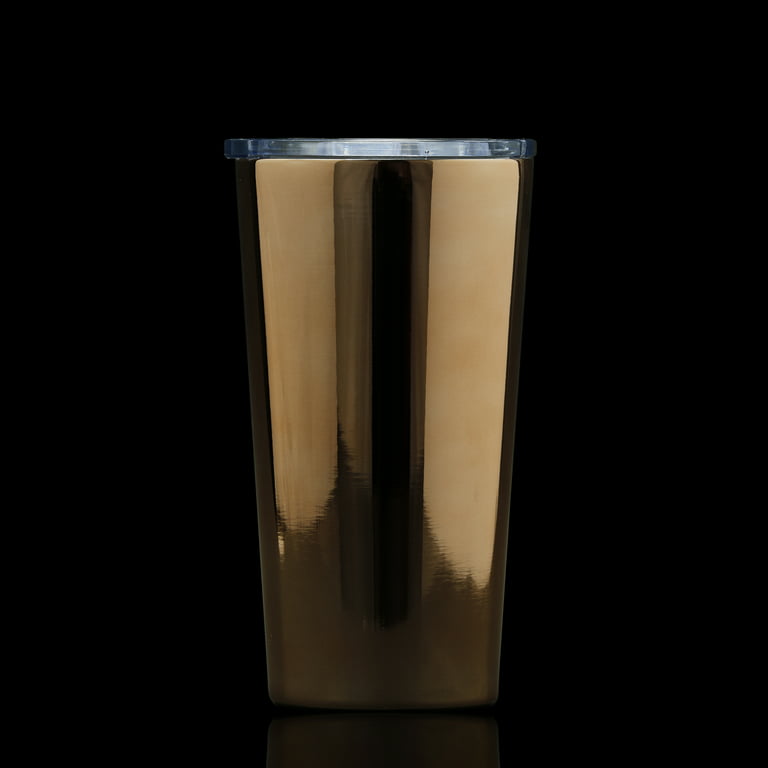 Cambridge 18 oz Copper Stainless Steel White Wine Glasses, Set of 4 - Copper
