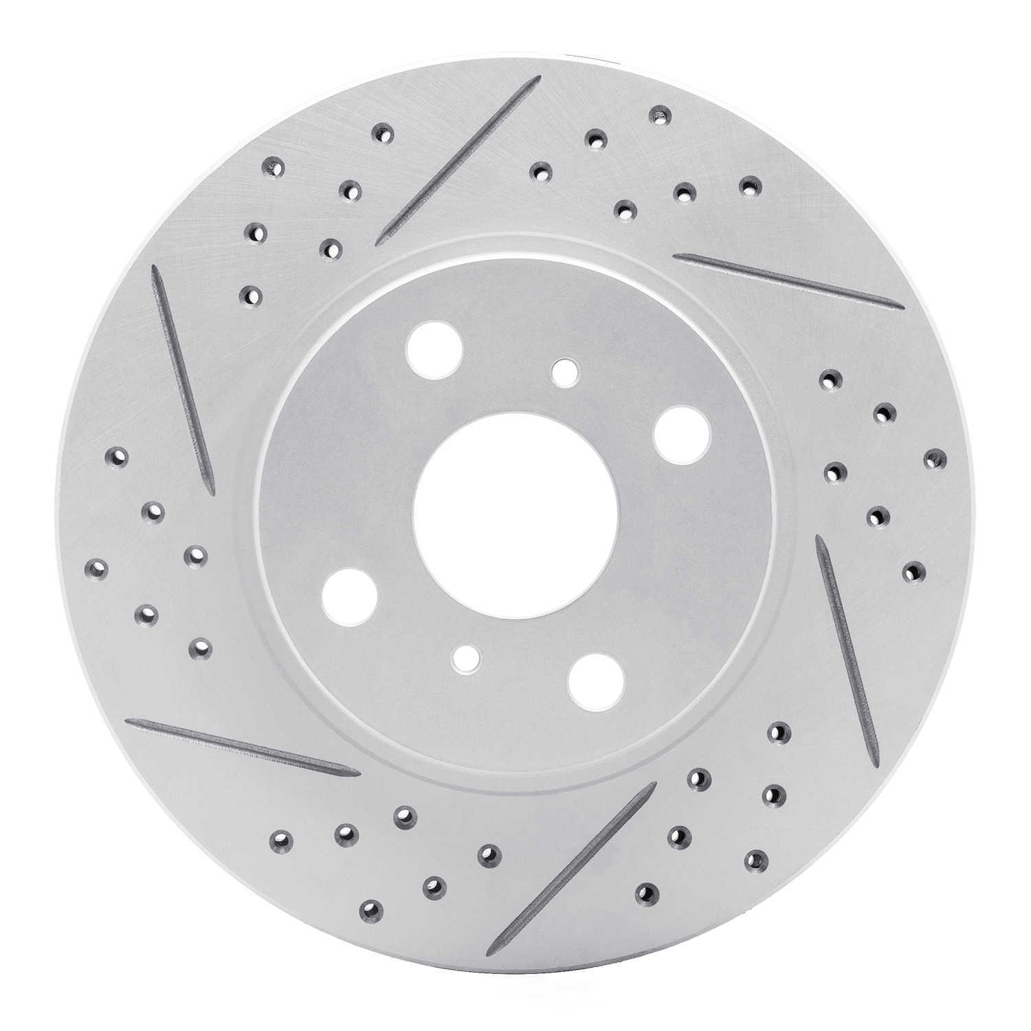 Dynamic Friction Company 830-76078L DFC Geoperformance Rotor - Drilled and Slotted