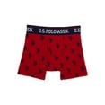 thumbnail image 7 of U.S. Polo Assn. Boys Cotton Tagless Underwear Boxer Briefs, 5- Pack, Sizes (S-XXL), 7 of 7