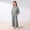 Gray, variant on Girls Ribbed Knit Matching Set Khaki, 2 Piece Outfit Button Down Shirt & Wide Leg Pants for Tween Girls 7-12, Casual Big Girls Clothes,Size 11-12 T