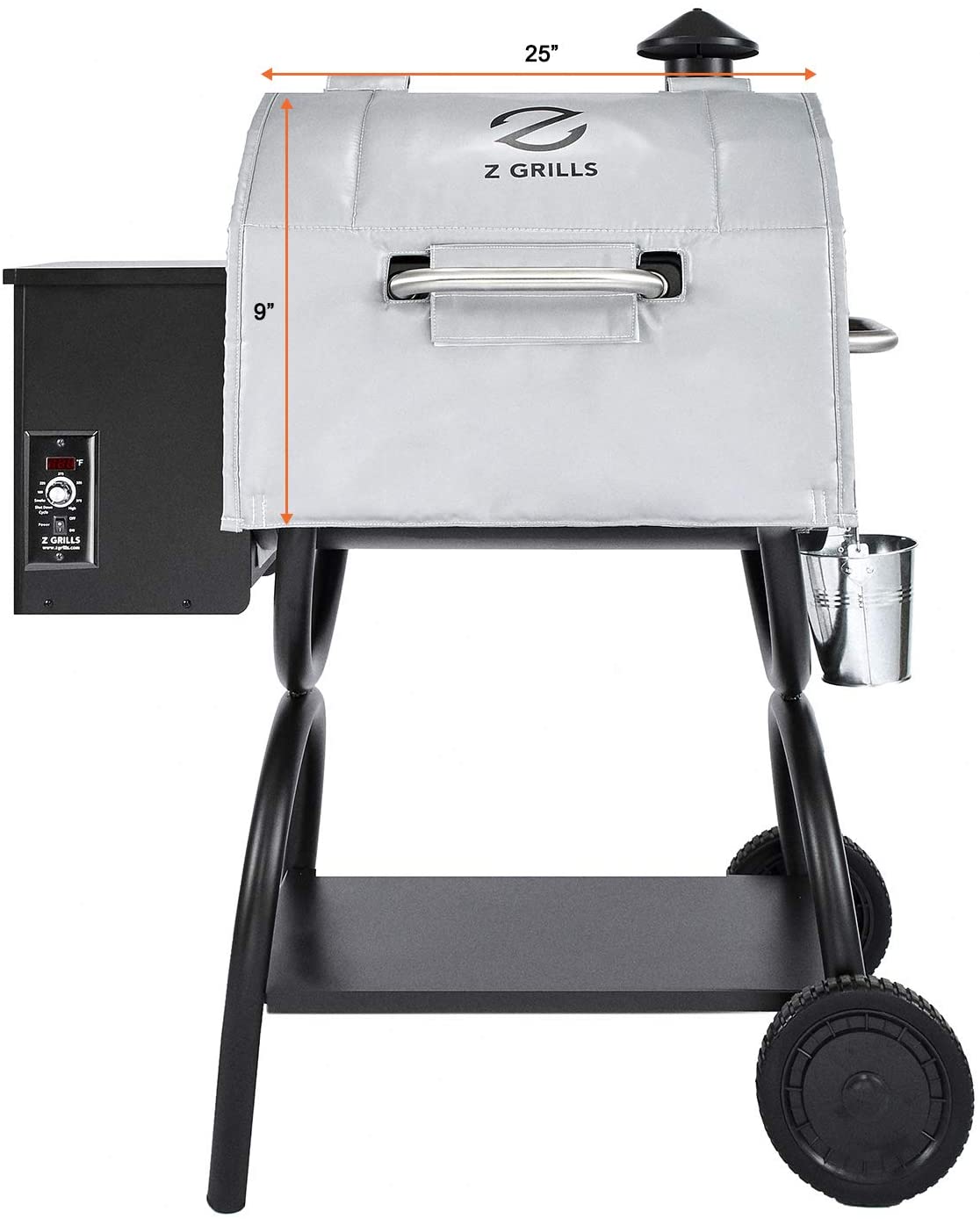 Z GRILLS Thermal Blanket for ZPG 550A -Keep Consistent temperatures & Save Pellet-Enjoy BBQ All Year Round Even Cold Winter - image 2 of 7