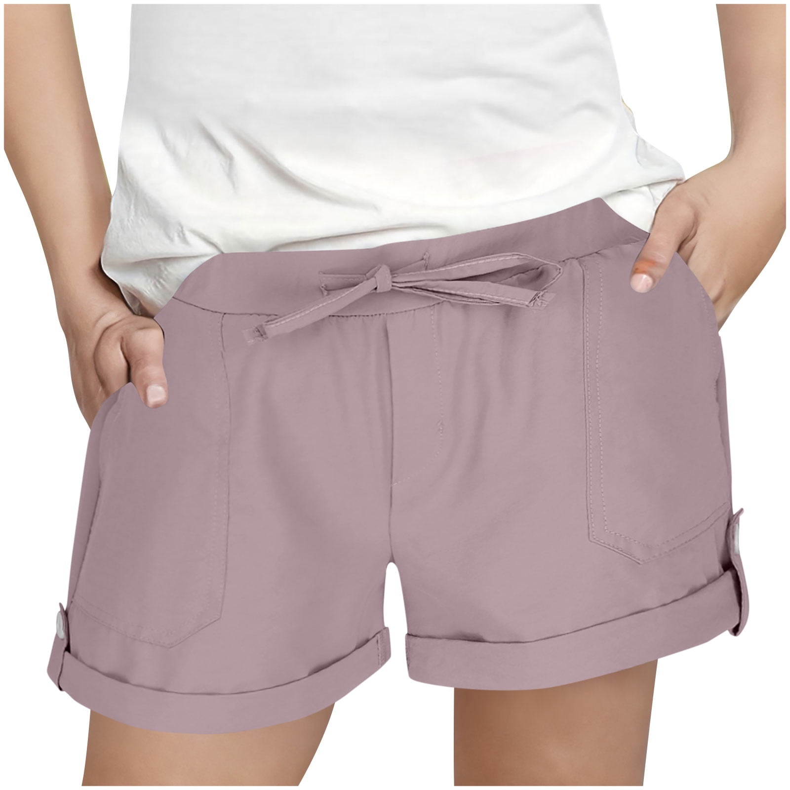 Short De Sport Fille Diva, 4-5 Ans, Bleu à Pois, Coton, Taille élastique Cordon