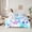 Pink Blue, variant on Castle Fairy Cartoon Axolotl Twin Bedding Sets,Soccer Salamander Bedding Comforter Set