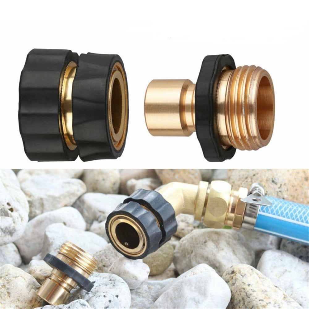 9x Universal Garden Hose Quick Connect Set Pressure Washer Tap Adapter