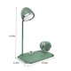 thumbnail image 2 of Luz nocturna de carga inalámbrica 3 en 1, carga inalámbrica para teléfono móvil, carga rápida inalámbrica, audio Bluetooth, carga inalámbrica, 2 of 9