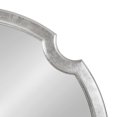 thumbnail image 3 of Kate and Laurel Susannah Round Scallop Mirror, 28, Silver, Scalloped Rounded Statement Mirror for Mantle, 3 of 8