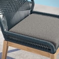 thumbnail image 7 of Modway Wood Outdoor Patio Dining Chair - Blue Graphite, 7 of 7