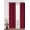 BURGUNDY, variant on Blackout window curtain for living room / bedroom drapes divider room panel thermal grommet Set of 2 panels , 37 by 84 inch, LIME color