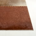 thumbnail image 3 of SAFAVIEH Studio Leather Diana Geometric Area Rug, Brown/Ivory, 8' x 10', 3 of 7