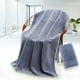 thumbnail image 4 of Coral Velvet Bath Towels Set 4-piece Absorbent Face Body Towels Soft Quick-dry Bathroom Towel Set for Adults Spa Home Uso, Ukhbmc, 4 of 7