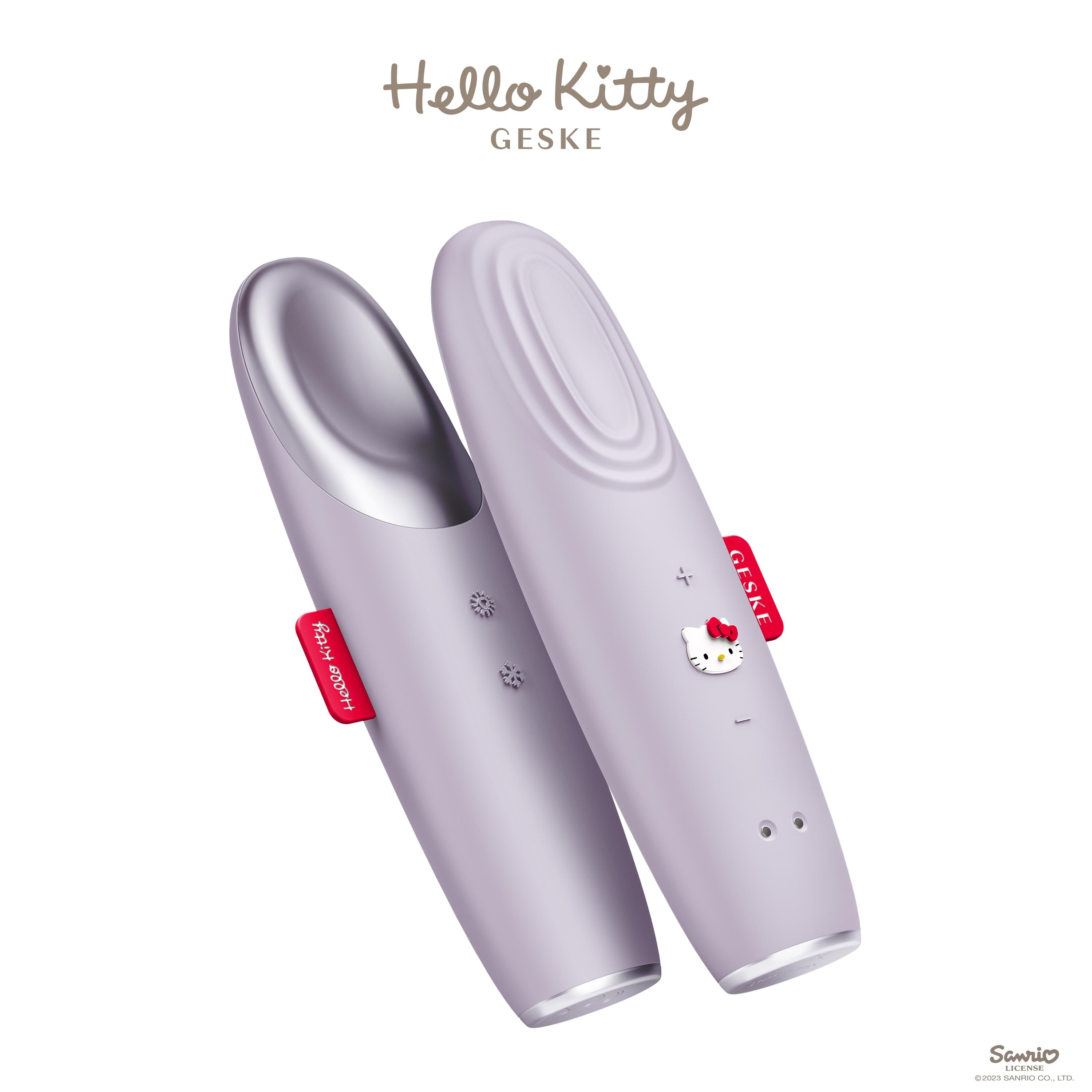 Hello Kitty SmartAppGuided 美容機器 2点セット GESKE Hello Kitty SmartAppGuided Warming & Cooling Eye