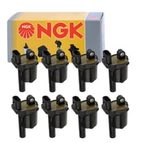 8 pc NGK Ignition Coils compatible with GMC Sierra 1500 5.3L 6.2L V8 2014-2019