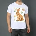 thumbnail image 2 of Summer Oversize Anthonyreed._Watercolor_Bunny_Seamless_Picture_Easter_Holiday_bd-db-c-ad-edadeeSweatshirt Soft Large T Shirts For Women Loose Brown, 2 of 5