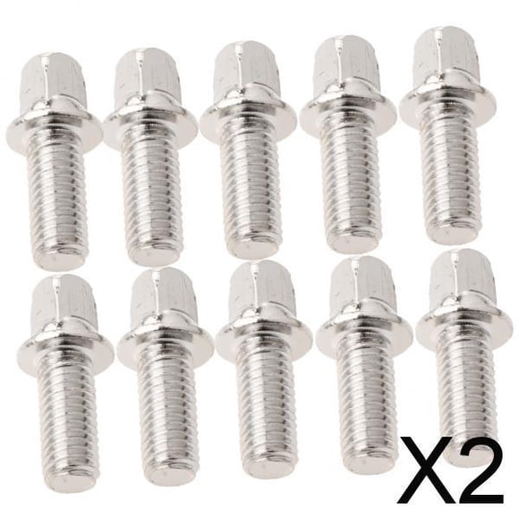 Tornillos de Montaje CUTICAT 2x10 Piezas Martillo Batidor de Pedal de Tambor