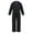 Black, variant on Kids Boys Mechanic Costume Dance Coveralls Long Sleeve Solid Twill Overalls Boilersuit Ivory 8