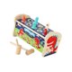 thumbnail image 4 of Juguete de martilleo, banco de madera para martillar, juguete de desarrollo para actividades preescolares, juguete de madera Montessori para exteriore, 4 of 9