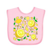 Inktastic Lots of Lemons- citrus fun Boys or Girls Baby Bib