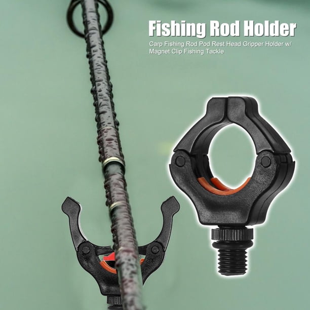 Caña de pescar de carpa, soporte de pinza para la cabeza, accesorios para herramientas de aparejos de pesca FLhrweasw Nuevo