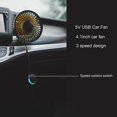 thumbnail image 5 of Summer Car Electric Fan Car Air Conditioner Shutter Small Fans USB 5V-8V MUTE, 5 of 5