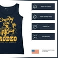 thumbnail image 6 of Country Girl Rodeo Women's Tank Top Vintage Cowgirl, 6 of 7