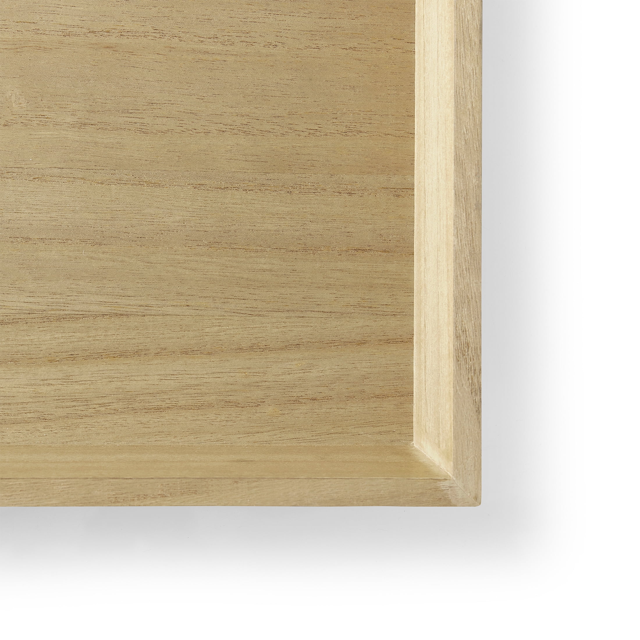 Mainstays Basic Wood Tray, 12" x 16", Oak