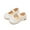White, variant on FAOWME Child Small Leather Shoes Bow Tie Solid Color Flat Shoes Little Girl Shoes Soft Soled Dance Shoes Kids White 3.5-4 Years