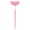 Pink, variant on Semicircle Eyelash Mirrored Long Handheld Tool Stainless Steel Mirrored For False Lashes Extension And Makeup Check