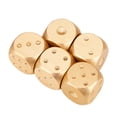 thumbnail image 3 of Cergrey 5pcs Aluminium Alloy Table Game Poker Games Dices Set with Storage Box, D Dice, Table Game Dice, 3 of 6