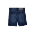 thumbnail image 3 of CULTURA AZURE  Big Boy's Roll-Up Denim Shorts 2-Pack, Dark Blue/White, 10, 3 of 8