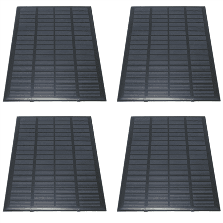 

4X High Quality 18V 2.5W Polycrystalline Stored Energy Power Solar Panel Module System Solar Cells Charger