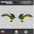 thumbnail image 4 of Kalair GFX Graphics Kit for Ktm 250XCF-W, 350XCF-W and 500XCF-W (2012-2013) Rugged Series, 4 of 5